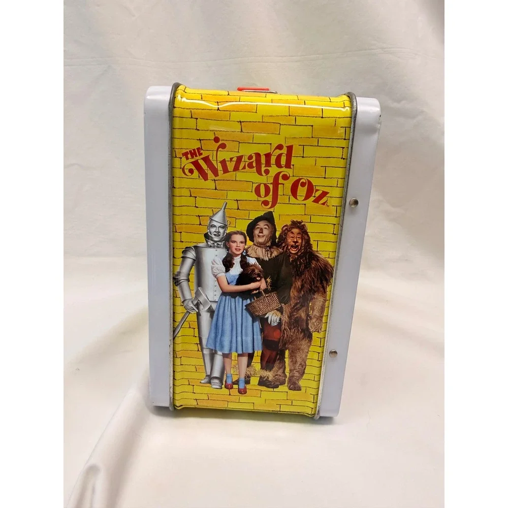 The Wizard of Oz Metal Lunch Box Aquarius Yellow Brick Road Tin Collectors